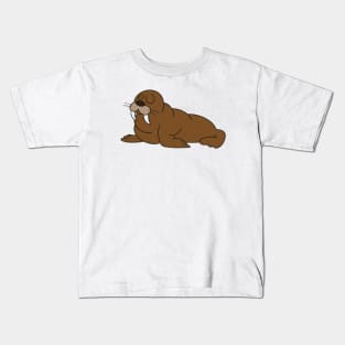 Walrus - Cute Walrus Kids T-Shirt